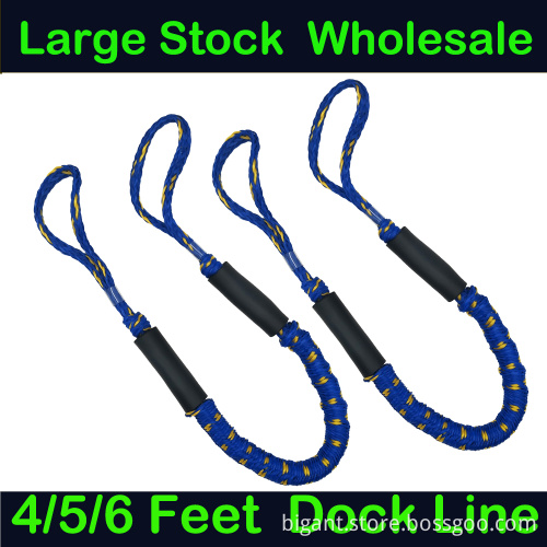Anchor Bungee Dock Line Absorbs Shock